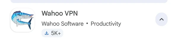 Step 1: Wahoo VPN listing in Google Play