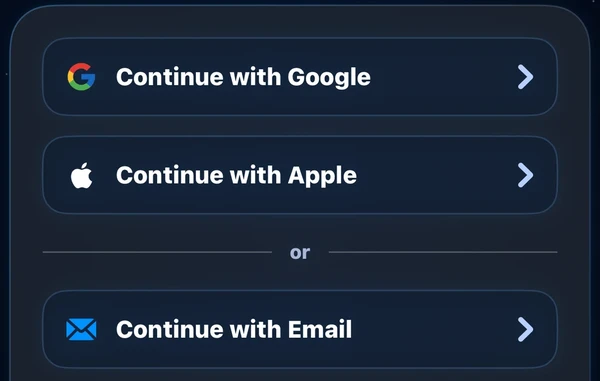 Step 2: Wahoo VPN sign-up options screen