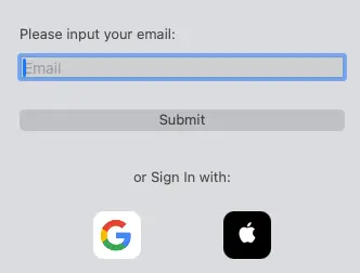 Step 2: Wahoo VPN sign-up options screen